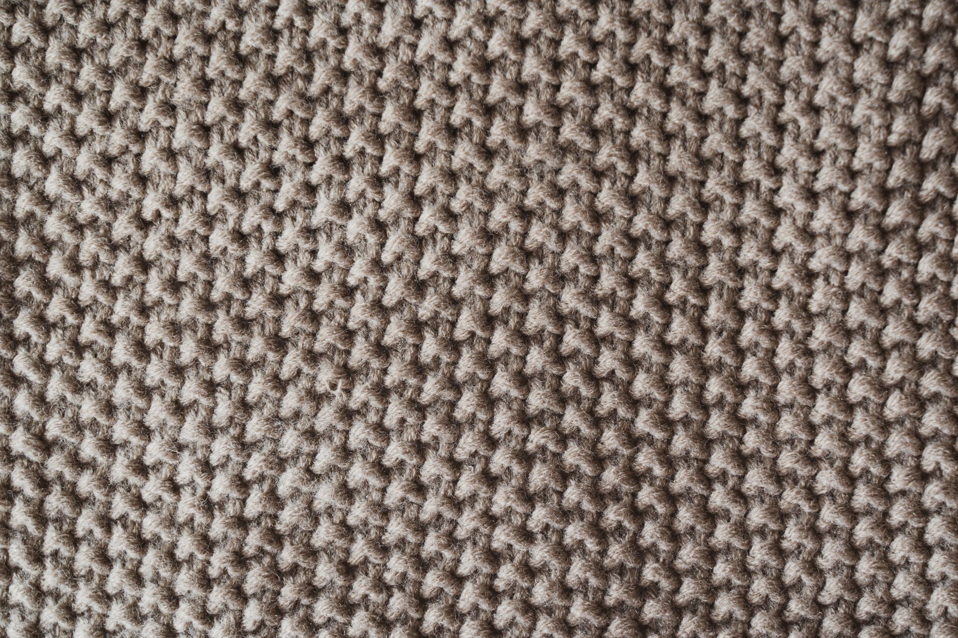 Texture of a knitted wool fabric
